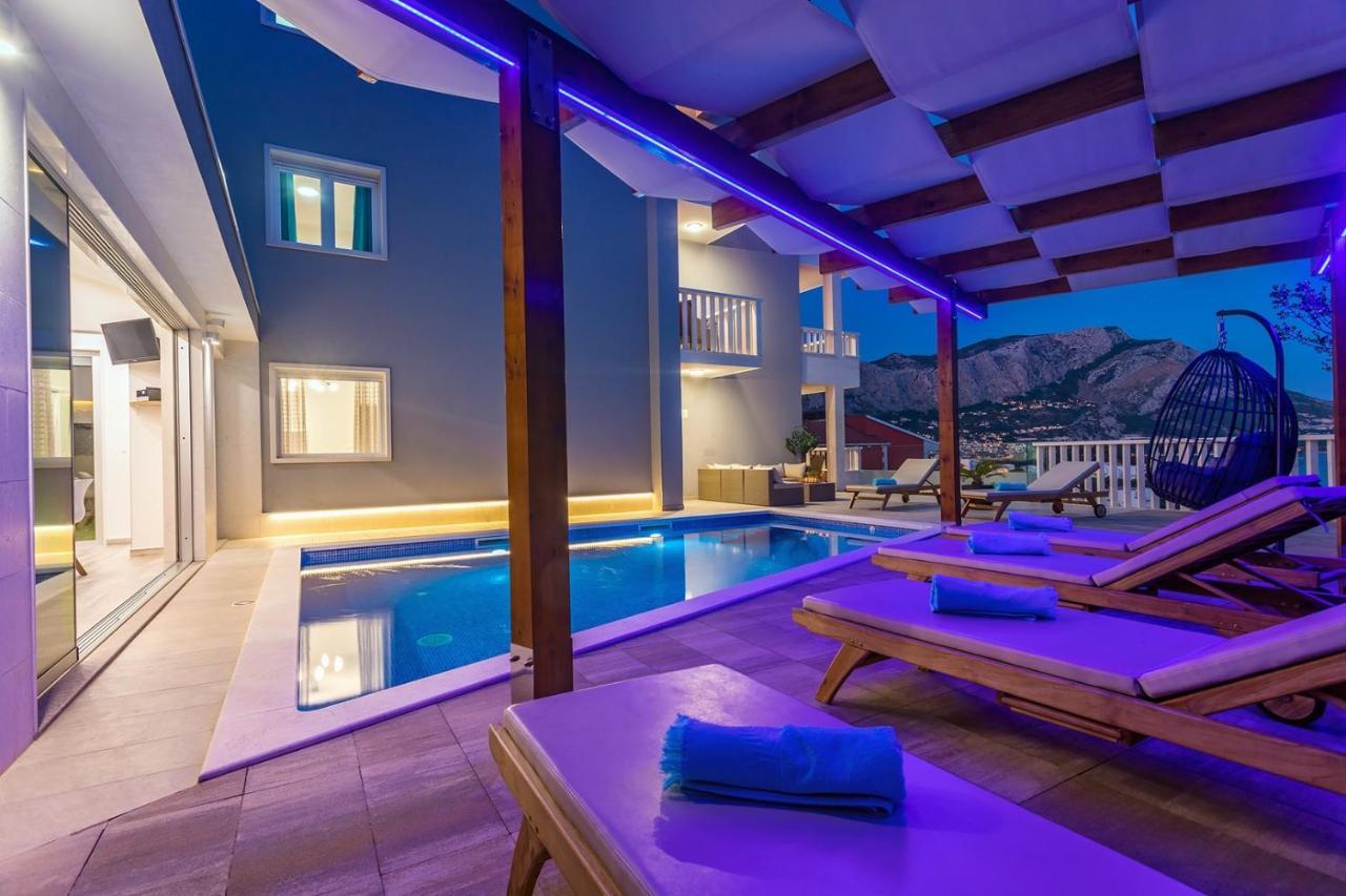 Villa Matan - Only 200M From The Sandy Beaches, Private 28M2 Pool Omiš Pokoj fotografie