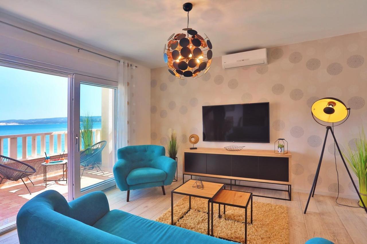 Villa Matan - Only 200M From The Sandy Beaches, Private 28M2 Pool Omiš Exteriér fotografie